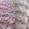 Pijama de polar de doble cara con rayas de jacquard, cálido, para dormir, ropa de casa, almohada, juguete, sofá, zapatos y sombreros, tela.