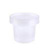 Taza de Helado de Celebridad de Internet de 100 ml Frasco de Yogur Griego Seco Caja de Pudín de Leche de Doble Piel Taza de Natillas Caja de Barro de Cristal