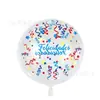 Suministro transfronterizo globos bobo impresos en español de 20 pulgadas para decoración de bodas, arreglos de cumpleaños, globos bobo transparentes