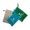 Bolsa de Franela Logo Imprimible Color Sólido Bolsa de Almacenamiento de Terciopelo Caja de Regalo para Joyería Bolsillo con Cordón para Auriculares y Joyería