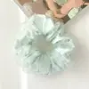Scrunchies de Luxo, Elásticos de Cabelo Preguiçosos Estilo Coreano, Cordas de Cabelo de Alta Elasticidade e Duráveis para Meninas, Atacado de Pequenos Produtos de Yiwu