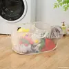 Nueva Cesta de Lavandería Plegable Simple Organizador de Almacenamiento para Baño Cesto para Ropa Sucia Portátil para el Hogar con Asa Cesta para Ropa Sucia al por Mayor
