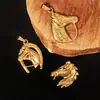 Estilo europeo más vendido hiphop acero inoxidable personalidad masculina artístico retro colgante venta al por mayor