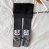 Nuevos Cubre Pies de Lana Gruesa a Prueba de Viento para Niñas, Animales de Dibujos Animados, Cubre Calcetines de Muñeca, Pantalones Largos a la Moda a Prueba de Viento