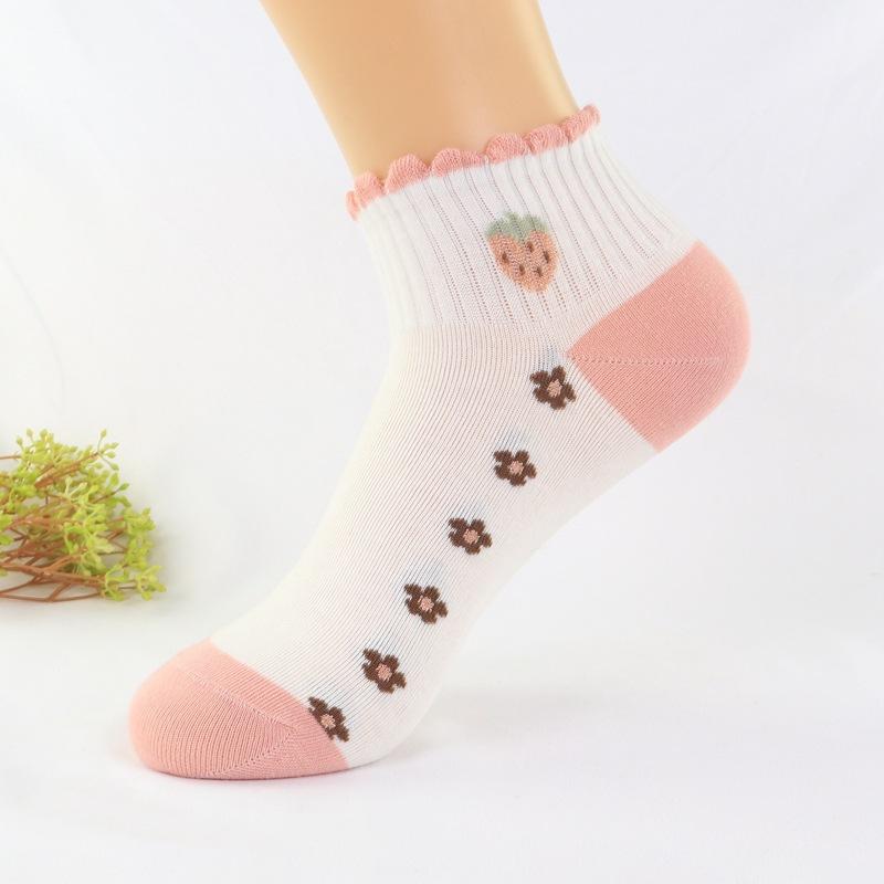 丝贝尔运动女船袜 金草莓 (13).JPG