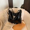 Bolso Tote Texturizado de Cuero con Cera de Aceite Estilo Retro Británico Explosivo de Moda Mochila para Viajar al Trabajo Versátil Casual Multiusos Mochila para Mujer