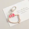 Nuevo Llavero de Gato de Dibujos Animados, Lindo Colgante para Mochila, Regalo Femenino para Parejas y Mejores Amigos, Accesorio de Silicona