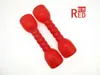 Juguetes para Niños Mancuernas de Gimnasia de Plástico Equipo de Jardín de Infancia Accesorios para Ejercicios Matutinos con Audio Entrenamiento de Músculos de los Brazos Un Par de Mancuernas Pequeñas