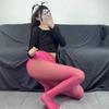 Estilo Lujuria Pura Color Caramelo Dulce Femenino Sexy Desechable Media Ultra Fina Fácil de Rasgar Hermana Pierna Hermosa Pantimedias Rasgable a Mano