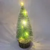 Decoraciones de Navidad en Stock: Árbol de Navidad Mini de Cedro Verde Adornos de Mesa para Decoración de Lugares Festivos