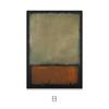 Pintura decorativa con bloques de color abstractos de Mark Rothko, de gran tamaño, para sala de estar, dormitorio, estudio, pasillo, pintura colgante.