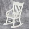 1:12 casa de bonecas casa de bonecas mini móveis ob11 retro micro cena modelo bolso branco cadeira de balanço