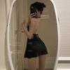 Lencería sexy deseo puro tirante camisón de mujer encaje caliente habitación privada tentación abertura corta generación de cabello de mujer uniforme
