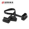 Cable de Conexión de Coche 16 Pines 8 Núcleos Obd2 Coche Uno A Dos Cable Y Cable Plano Tipo Fideo Cable Derivación 30cm de Largo