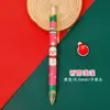 Caneta Pressão Gel Original de Natal Hangsu Papelaria Fofa de Natal Caneta de Assinatura Desenho Caneta Pincel para Prova