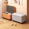 Banqueta de Almacenamiento Minimalista Estilo Japonés, Banco para Zapatos de Entrada Wabi-Sabi, una Herramienta Mágica para Transformar Apartamentos de Alquiler