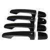 Manijas de puerta transfronterizas adecuadas para 21 Mitsubishi TRITON, manijas exteriores de puertas de automóviles, suministros de modificación de manijas exteriores de puertas