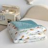 Colcha Infantil 60S Algodão de Fibra Longa Colchão de Feijão Individual Lavável à Máquina Desenho Animado Fibra de Milho Conforto Núcleo da Colcha Jardim de Infância