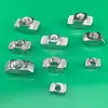 Porca T 2020 3030 4040 4545 Perfil de alumínio padrão europeu formato especial montagem traseira aço inoxidável aço carbono porca de barco