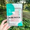 Parche para el acné estrella de color de suministro de Shenzhen parche corrector de maquillaje coloide succionador de pus paquete portátil parche para el acné al por mayor