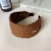 Faixa de Cabeça de Aba Larga para Outono e Inverno, Nova Presilha Diária para Lavar o Rosto e Prender o Cabelo, Acessório de Cabelo de Faixa de Cabeça de Alta Qualidade, Fashion e de Topo Alto
