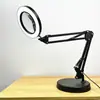 Lâmpada Lupa de Mesa para Reparo Eletrônico Industrial Soldagem Braço Longo de 16cm com Luz LED Lupa de Mesa de 6 Polegadas