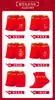 Ropa Interior Roja Año del Caballo para Hombre, Año Zodiacal del Caballo, Ropa Interior para Hombre para Bodas y Celebraciones, Calzoncillos tipo bóxer de Modal Transpirables al por Mayor