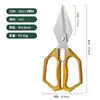 Tijeras de Cocina Multifuncionales en Stock para Cortar Huesos de Pollo, Pato y Ganso, Tijeras Gruesas de Acero Inoxidable para Alimentos Domésticas con Cabezas Grandes Súper Fuertes