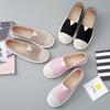 2017 Nuevo Estilo Slip-on Planos Zapatos de Tela Old Beijing para Mujer Otoño Escuela Entrenamiento en Coche Zapatos de Lona de Pescador Zapatos Perezosos para Mujer