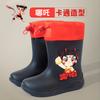 Botas de Lluvia para Niños Botas de Lluvia para Niñas Ligeras Antideslizantes Zapatos de Agua para Niños y Bebés