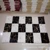 Precio de Fábrica Felpudo Manta de Piel Alfombra Imitación Piel de Conejo Felpudo para Ventana de Bahía Manta de Felpa para Sala de Estar Mesa de Café Mesita de Noche Fabricante Suministro
