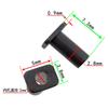 1.8/2/3/4-20 protección de cable red de alimentación hebilla de cola de cola de camarón para juguetes USB mantenimiento DIY de pequeños electrodomésticos