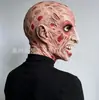 Halloween Jason Freddy Máscara Casco Freddy Guantes Látex Máscara Fantasma Material de Látex