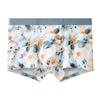 Calzoncillos tipo bóxer sin costuras con estampado digital Lenzing Modal de 60 unidades, Pantaloncillos tipo bóxer juveniles absorbentes del sudor, Cintura media de secado rápido