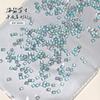 Sal Marina Burbuja Mini tamaño pequeño Fondo Plano Forma Especial Diamante Transparente Aurora Mariposa Ojo de Caballo Manicura Diamante Vidrio Manicura Joyería