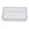 Bandeja quadrada para vaso de flores, transparente, à prova de vazamentos, para uso em atacado, ideal para vasos de suculentas e plantas aquáticas.