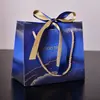 Bolsas de Regalo de Año Nuevo Transfronterizas en Stock, Bolsas de Tela (Tote Bags), Bolsas para Empaque de Regalos, Cintas de Entrega, Bolsas de Regalo Universales, Se Puede Agregar Logo
