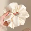 Gomas para el pelo de alta gama, sin esfuerzo chic, de estilo coreano, perfectas para otoño e invierno. Gomas de pelo XL, diseño retro, nueva colección 2026, ideales para crear un moño