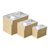 Caja de aislamiento de papel de aluminio para cadena de frío de entrega de frutas y alimentos frescos, caja de cartón extra dura, fabricante de cajas de cartón para embalaje en cadena de frío de zongzi y mirto