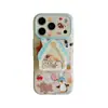Capa magnética fofa para celular com tema de animal de desenho animado para Apple 18 Pro Max, também compatível com 17 Pro/16 Pro