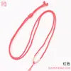 Pingente Simples de Pixiu de Jade com Corda Simples Champagne Jade Hetian Colar de Corda Dourada Atacado Cordão Tecido à Mão para Homens e Mulheres