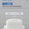 Tapa de sellado de silicona para desbordamiento de lavabo, tapón para orificio de lavabo, mueble de baño, piscina, salida de agua completa, tapón redondo