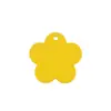 Trampa de Insectos Adhesiva de Doble Cara Tablero Amarillo Forma de Flor Amarilla Papel Adhesivo Captura de Plagas Jardinería Plantas Balcón Control de Plagas