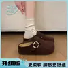 Sandalias Birkenstock de dedo con suela gruesa para mujer, nuevo estilo Primavera/Otoño 2026, retro, versátiles, de meter, sandalias Birkenstock 'sensación de pisar mierda'