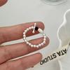 Anillo de Bolas Geométricas Estilo Coreano para Mujer, Diseño de Abalorios Negros, Elegante de Nicho, Anillo Creativo de Moda para Dedo Índice, Joyería de Moda