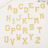 Amazon transfronteiriço quente multi-cor letras bordado em computador adesivos de tecido DIY sapatos e chapéus bolsas auxiliar têxtil autoproduzido