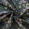 Vestido floral estilo pastoral primavera e outono vestido vintage para chá tecido macio elegante colete tecido para bolsa de cosméticos