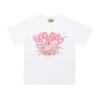 Sp5 Camiseta de Letra de Espuma Igual a la del Cantante de Hip-Hop Young Thug 555555 Sudadera con Capucha para Pareja Rosa