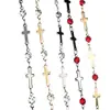 Cadena de Accesorios de Cobre con Circonia de Venta Caliente Transfronteriza Color Galvanizado Conservación del Color Cadena Cruzada Flash Color Mixto Joyería DIY Cadena Suelta por Lote