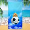 Toalla de Playa de Fútbol Nueva 2026, Toalla de Baño de Playa de Microfibra para el Mundial de EE.UU.-Canadá-México, Toalla de Playa para Adultos